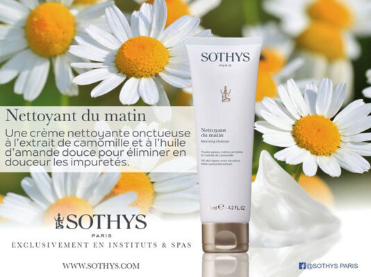 Visuel nettoyant du matin Sothys